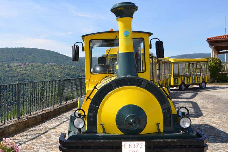 Trem turístico da Ribeira Sacra