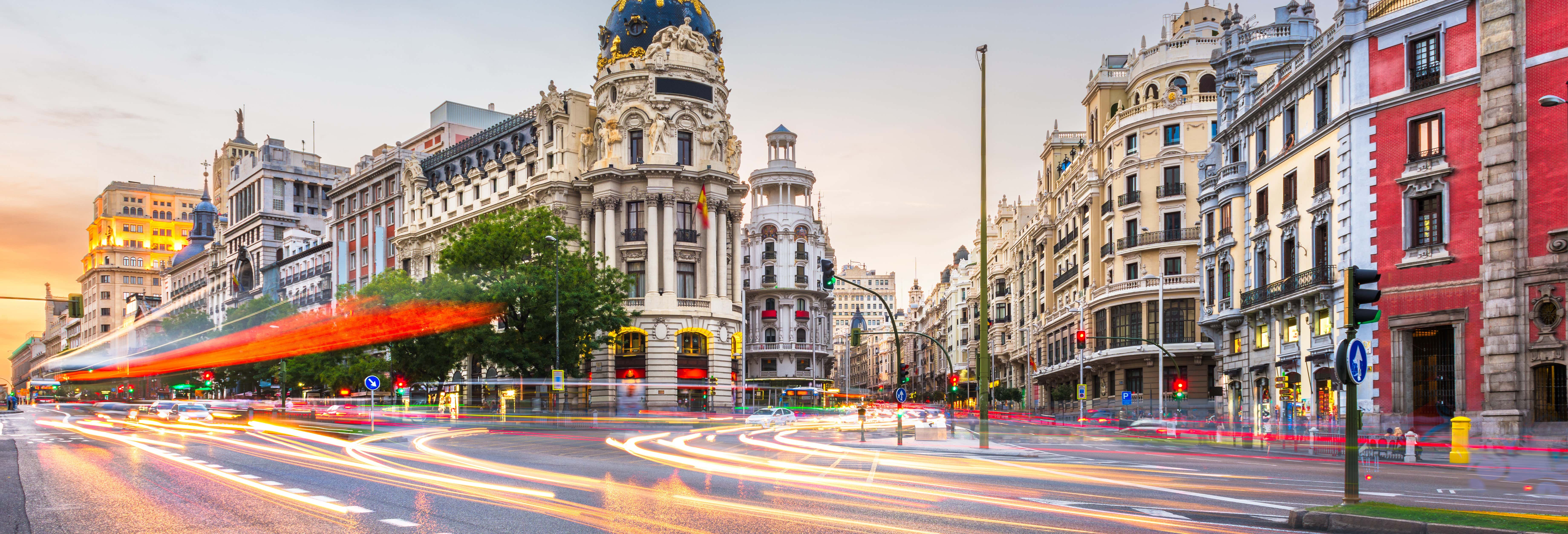 Autobus turistico a Madrid