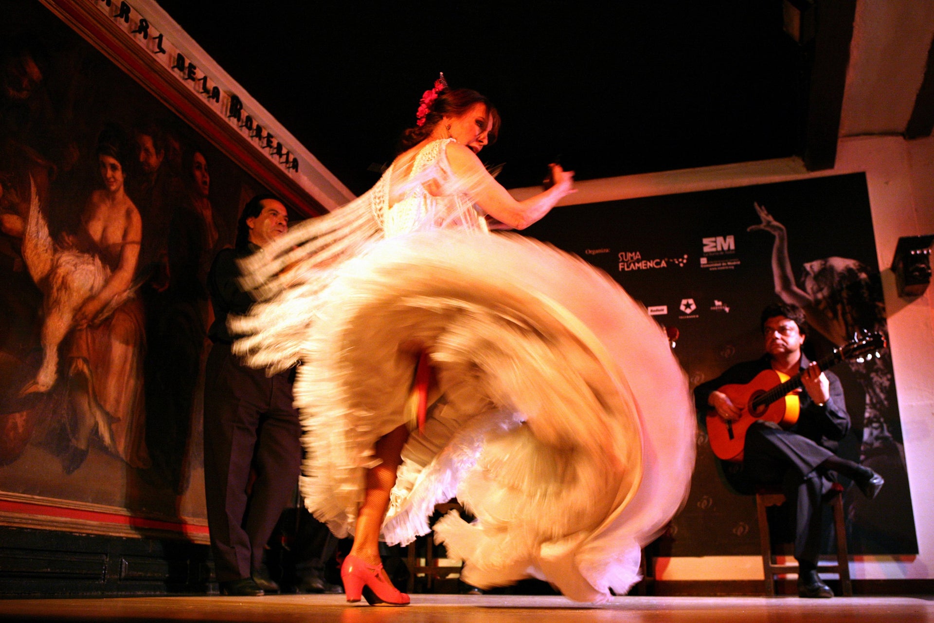 Show di flamenco nel tablao El Corral de la Morería