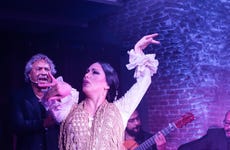 Espectáculo de flamenco en La Carmela 