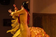 Espectáculo flamenco en el Tablao de la Villa