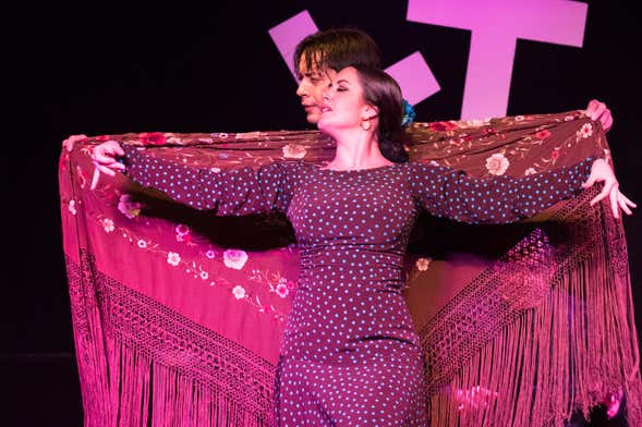 Spectacle de flamenco au tablao Las Tablas