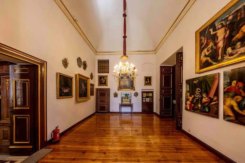 Una de las salas del Palacio Real de Madrid