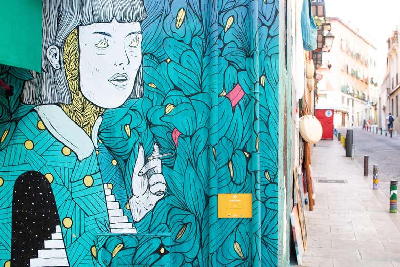 Arte urbano en Lavapiés