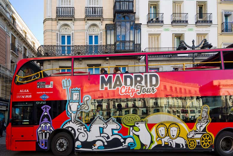 Autobus turistico di Madrid