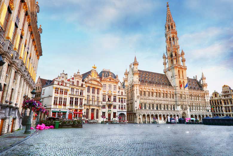 Ayuntamiento de Bruselas, en la Grand Place