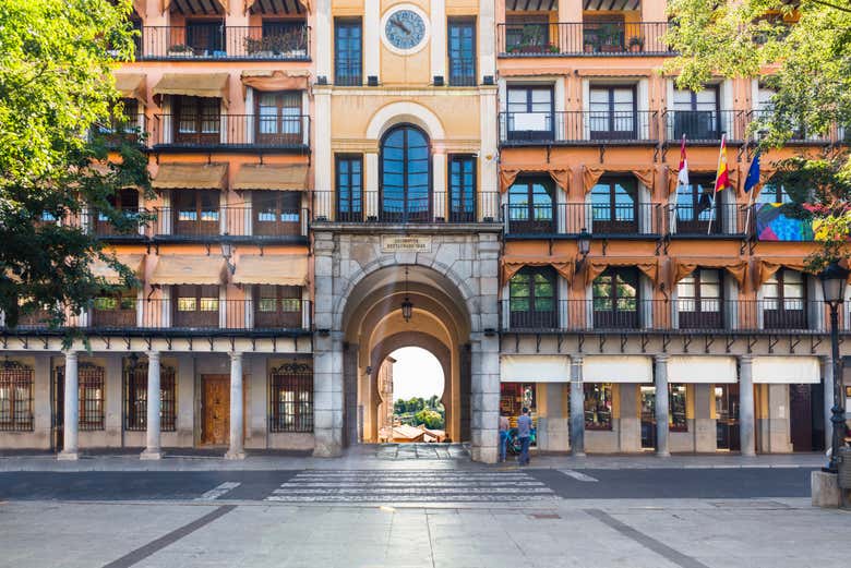 Ayuntamiento de Toledo en la plaza de Zocodover