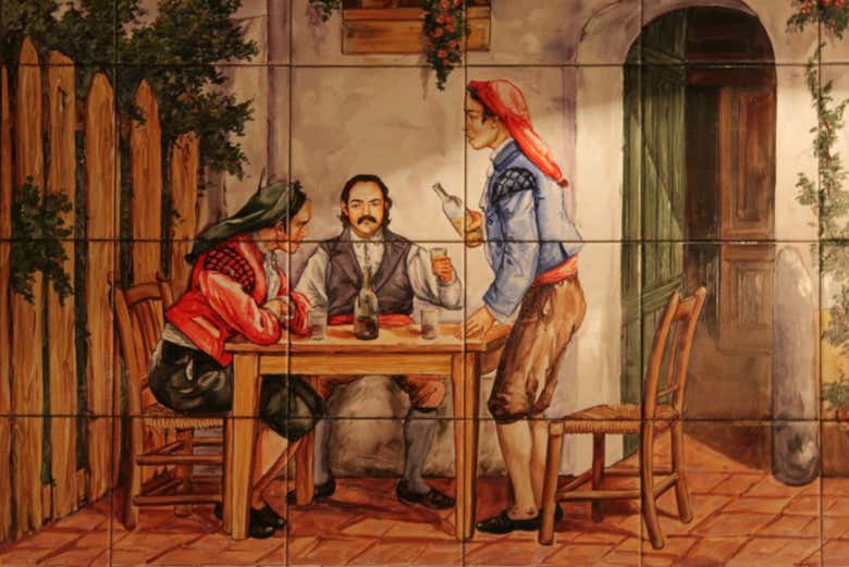 Azulejos du Tablao Flamenco 1911