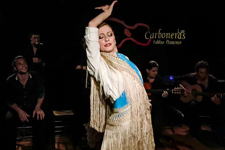 Une des danseuses du tablao Las Carboneras