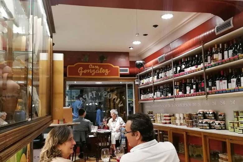 Bar à tapas typique