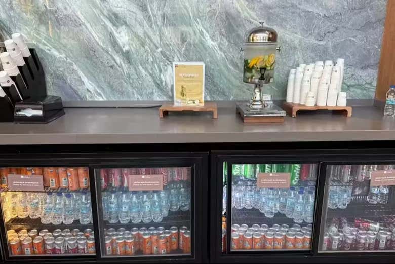 Servíos todo tipo de refrescos y bebidas frías a vuestro gusto