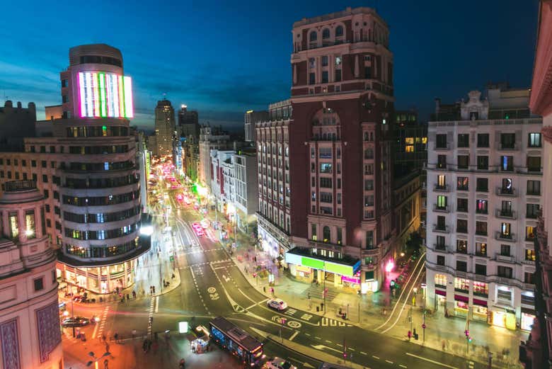 Visite guidée de nuit dans Madrid madrid.fr
