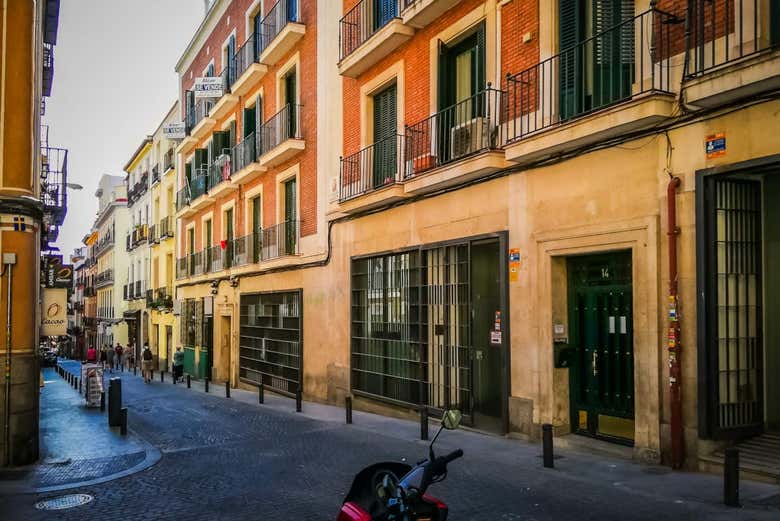 Calle del barrio de las Letras