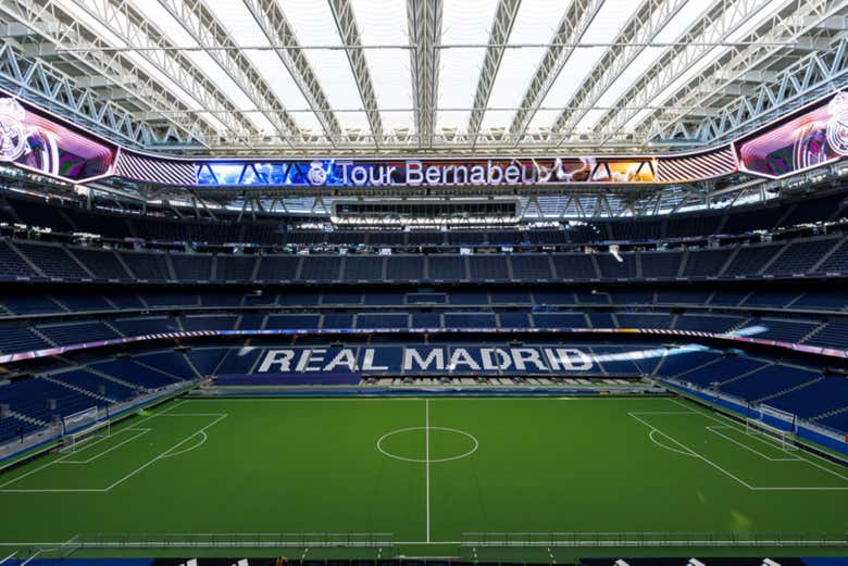 Panorámica del campo del Real Madrid