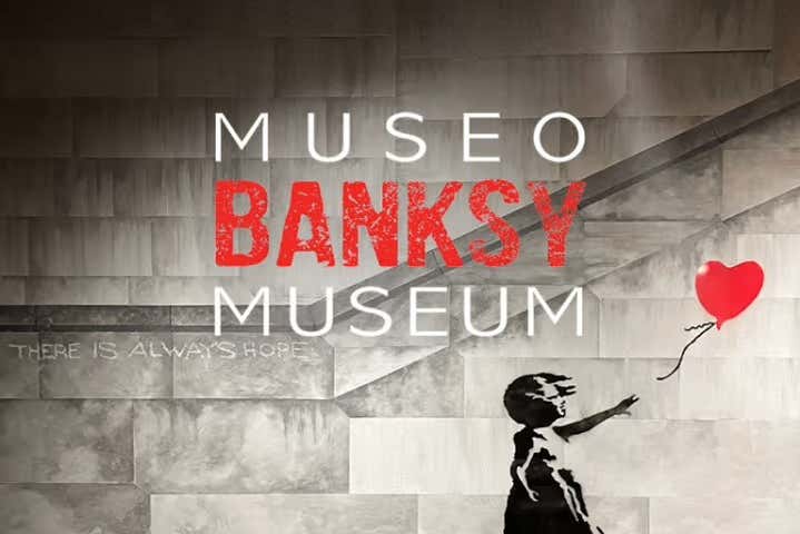 Il cartello del Museo Bansky