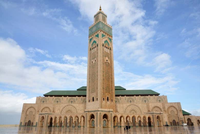 Mezquita de Hassan II en Casablanca