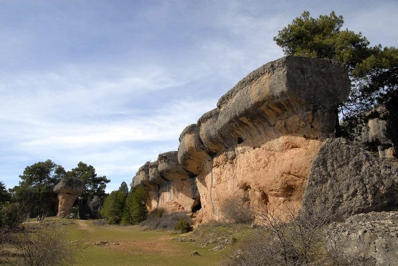 Rocky landscapes of Cuenca