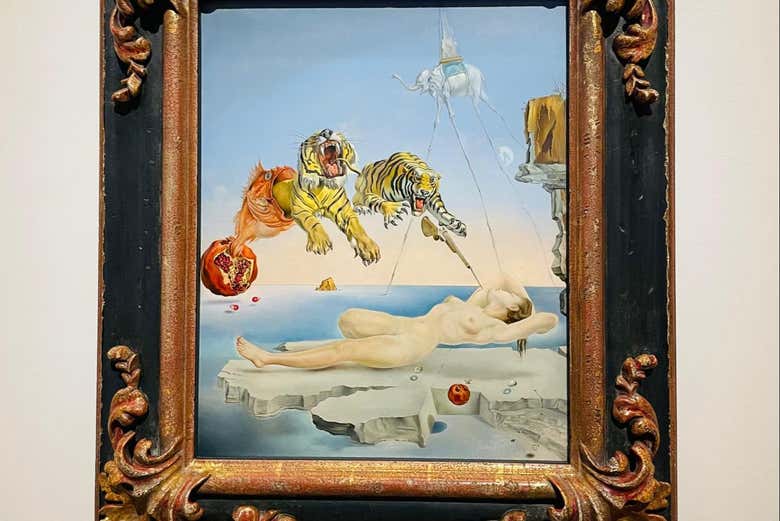 Um quadro de Dalí no Museu Nacional Thyssen-Bornemisza