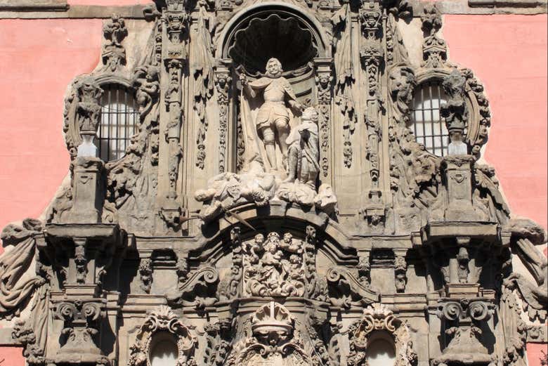 Detalle de la fachada del Museo de Historia de Madrid