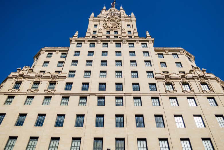 Edificio Telefónica, em Gran Vía