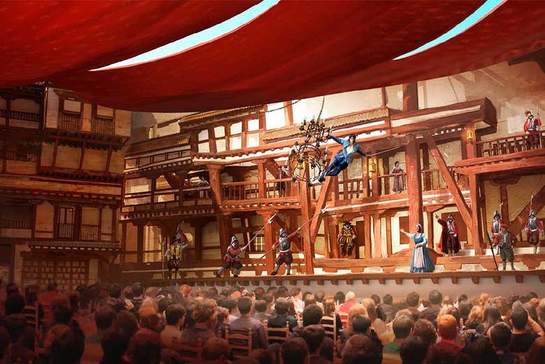 Accès au spectacle "Allende la Mar Océana".