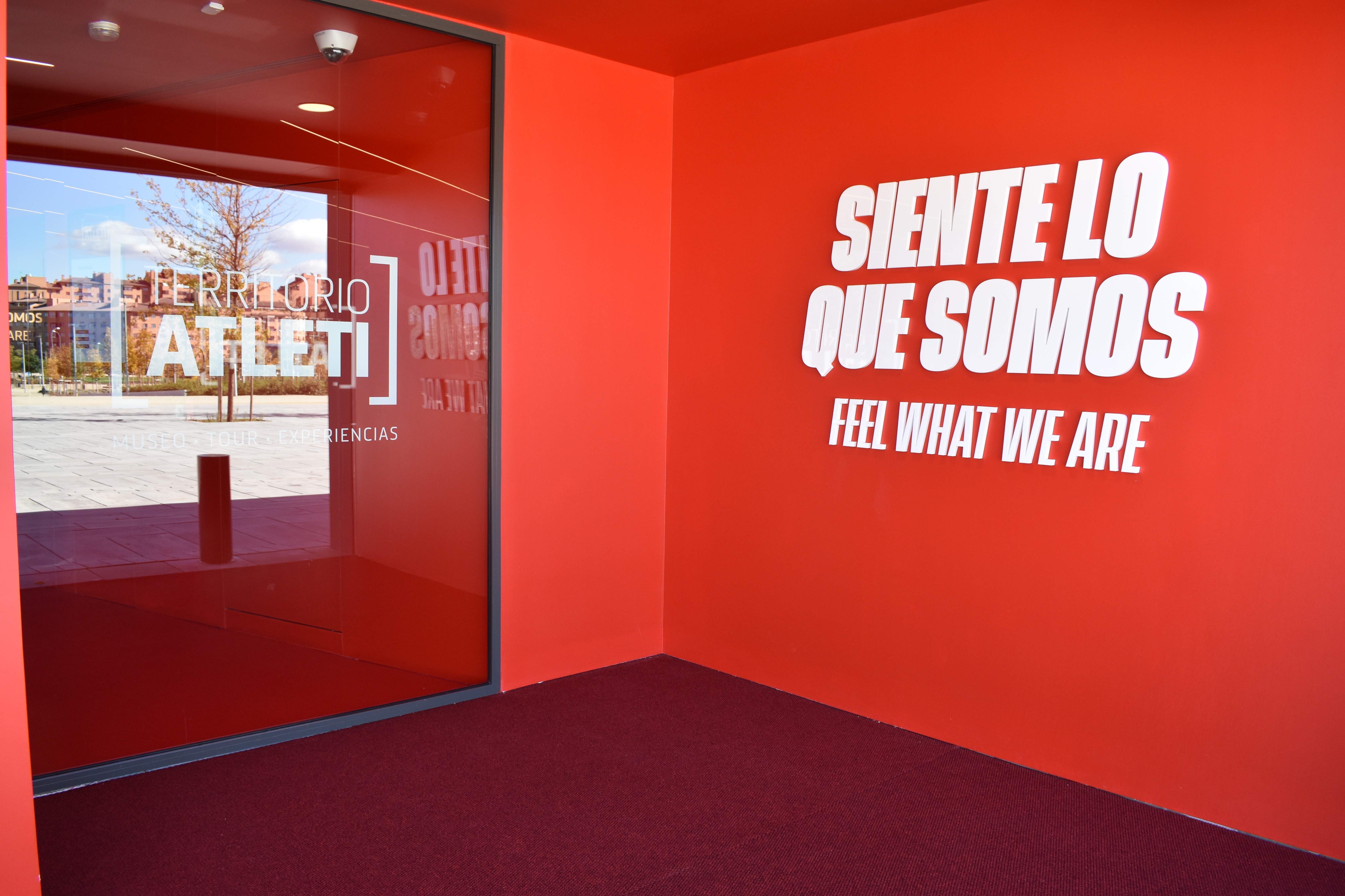 Entrada al Museo Territorio Atleti