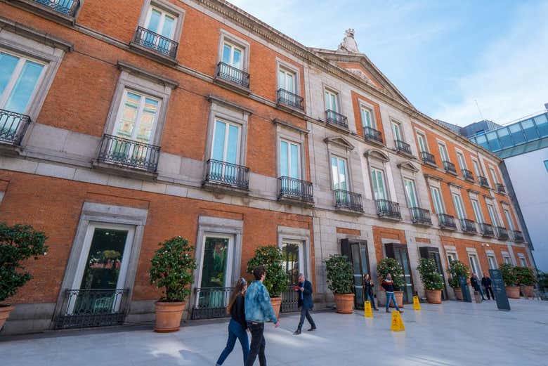 Entrada do Museu Thyssen-Bornemisza