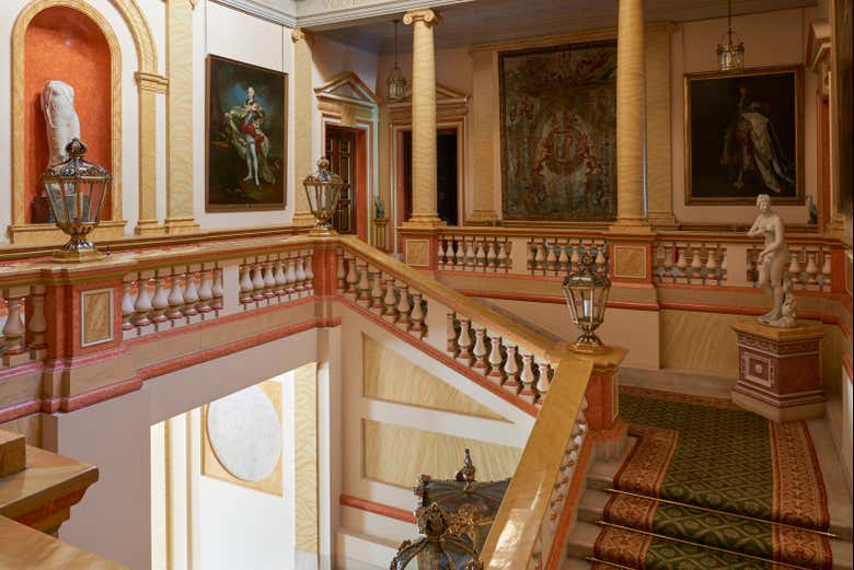 Marvel at the stairwell