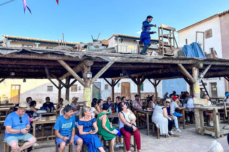 El espectáculo en Villanueva del Corral, en Puy du Fou