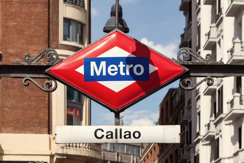 Estación de metro, en Callao