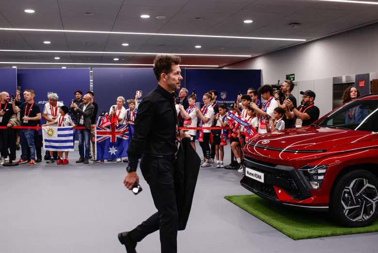 Na experiência Team Arrival, você verá a chegada da equipe