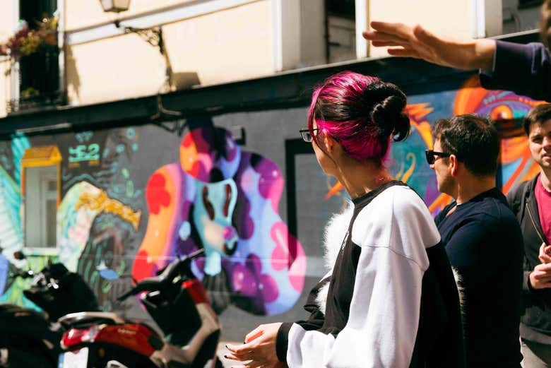 Explorando Madrid y sus grafitis