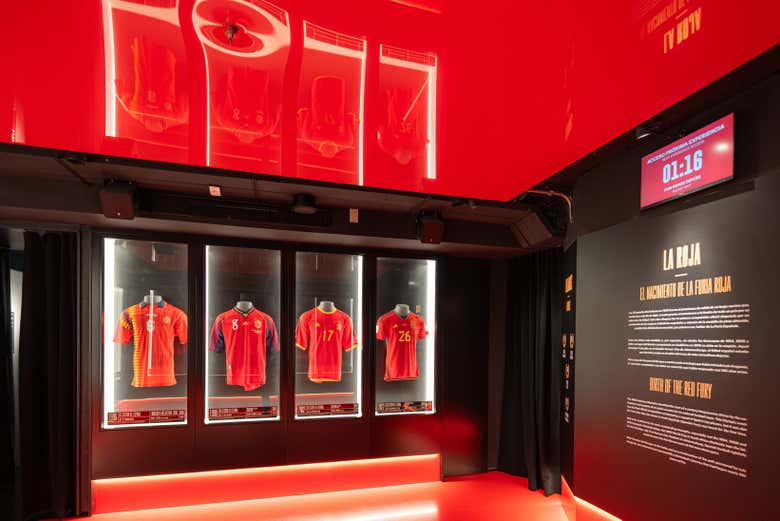 Exposição dedicada à seleção espanhola