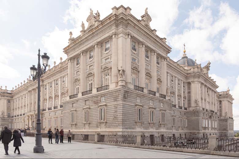 Exterior del Palacio Real de Madrid