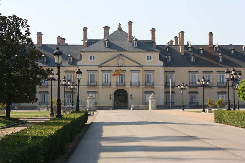 Exteriores del Palacio Real de El Pardo, en Madrid