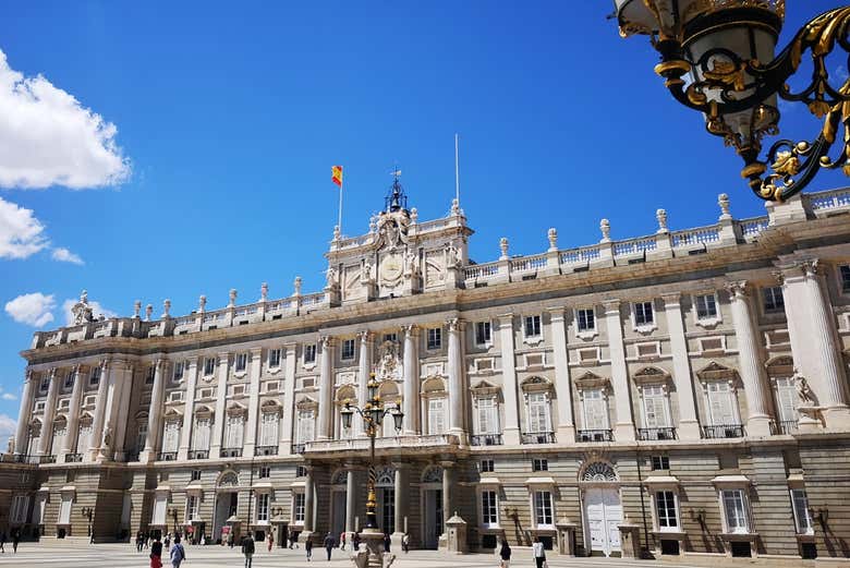 Fachada exterior del Palacio Real de Madrid