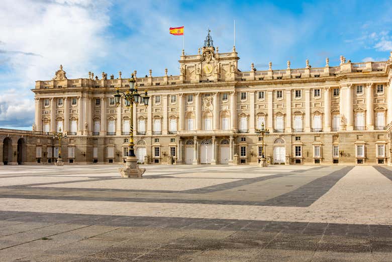 Patio de Armas del Palacio Real de Madrid