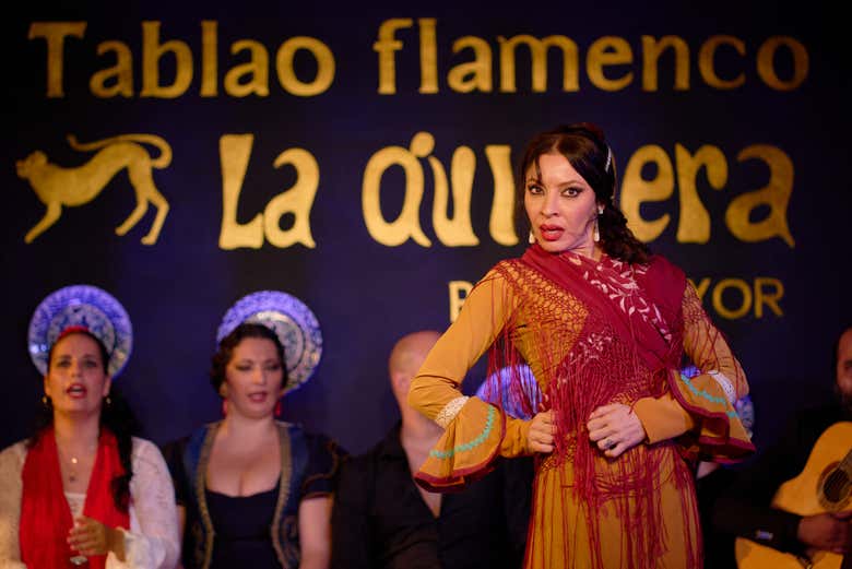 Viendo flamenco en Madrid