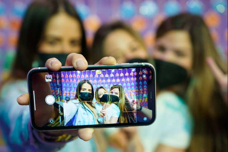Podréis hacer divertidas fotografías