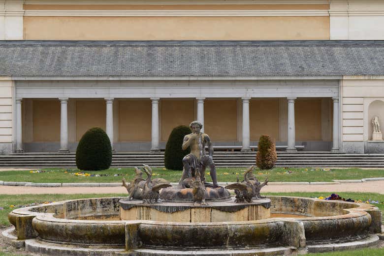 Fuente en el Palacio de El Pardo