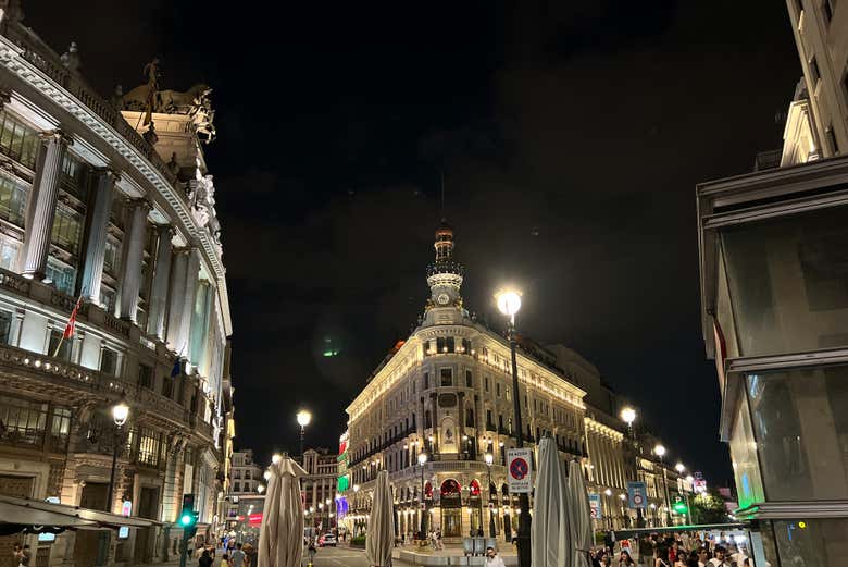 See iconic landmarks lit up at night