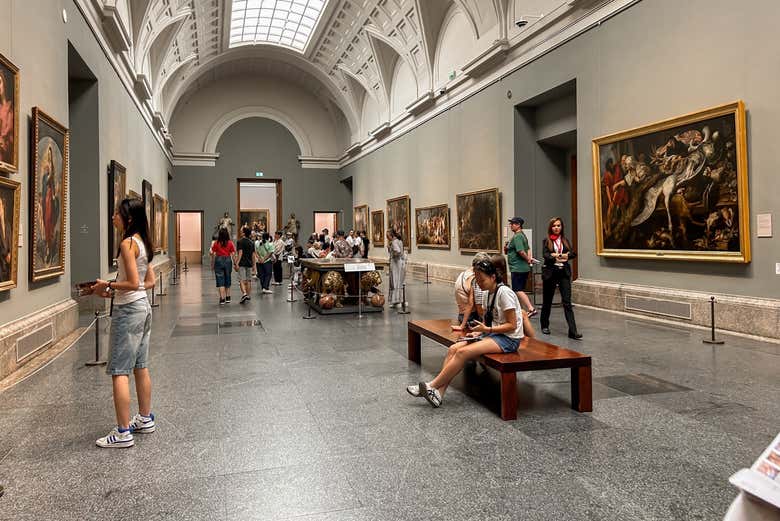 Galería central del Museo del Prado