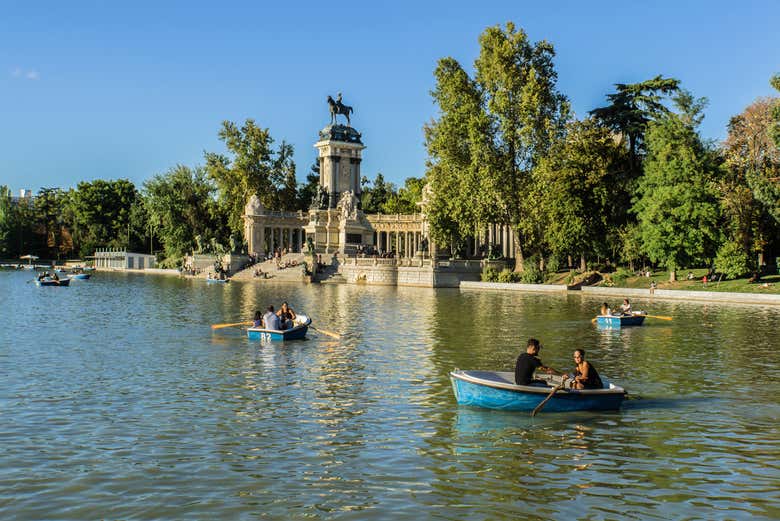 Lago do Parque do Retiro