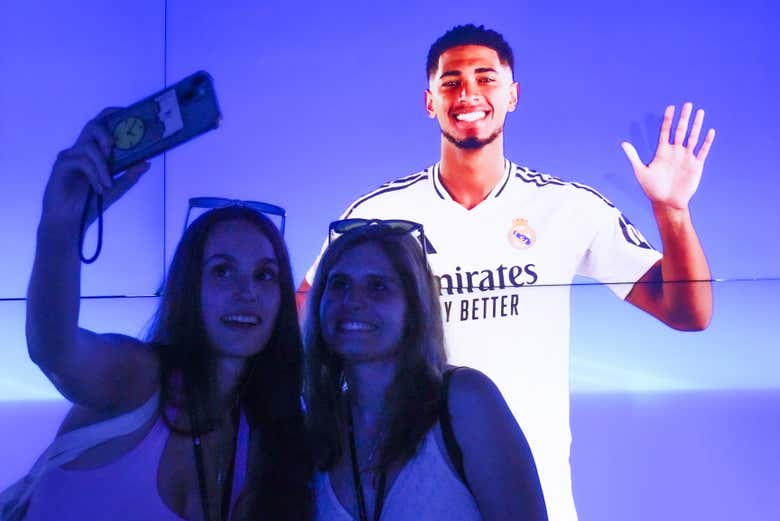 Una experiencia interactiva en el Bernabéu