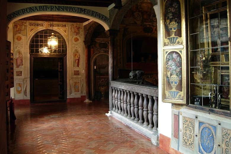 El interior del monasterio atesora un gran patrimonio