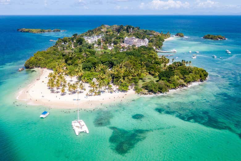 Isla Cayo Levantado, en República Dominicana