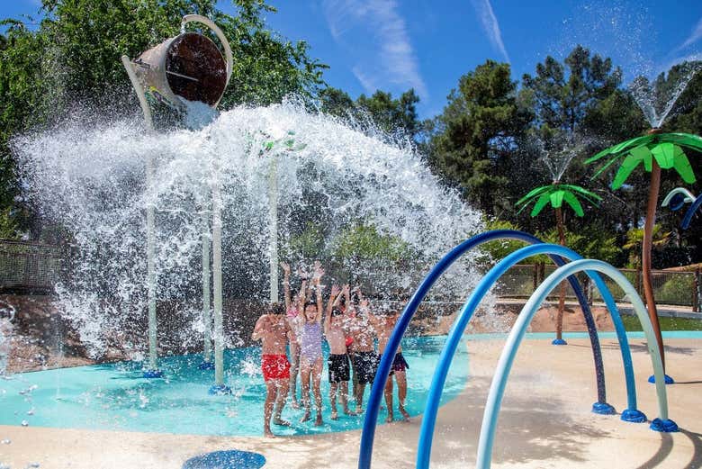 Juegos acuáticos infantiles Tiki Island