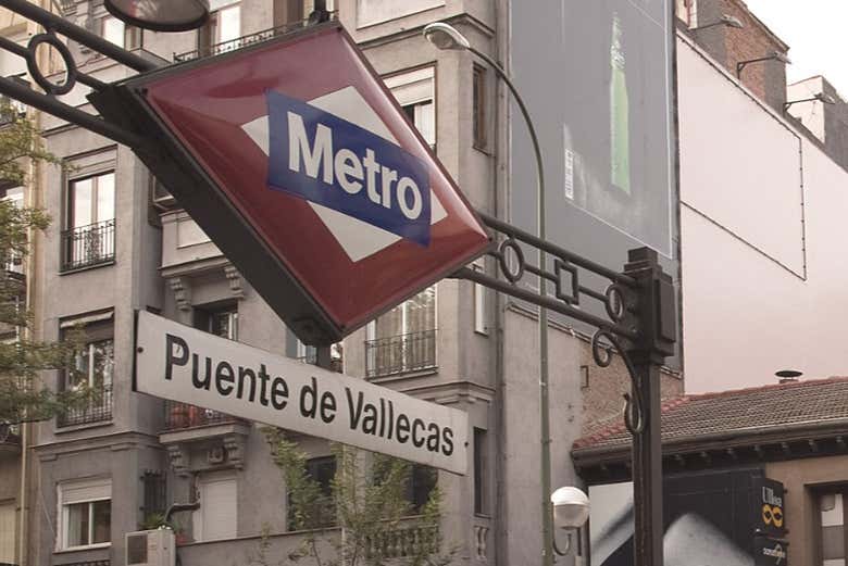 Pasaremos por el barrio de Vallecas, en el sur de Madrid