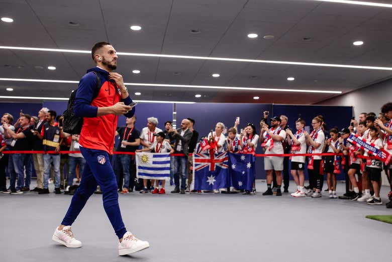 Fotografando os jogadores do Team Arrival