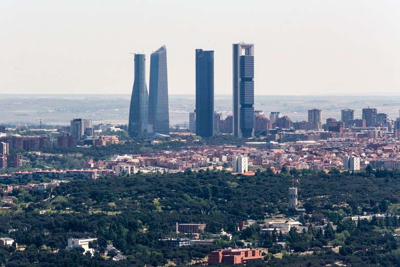 Las cuatro torres de Castellana